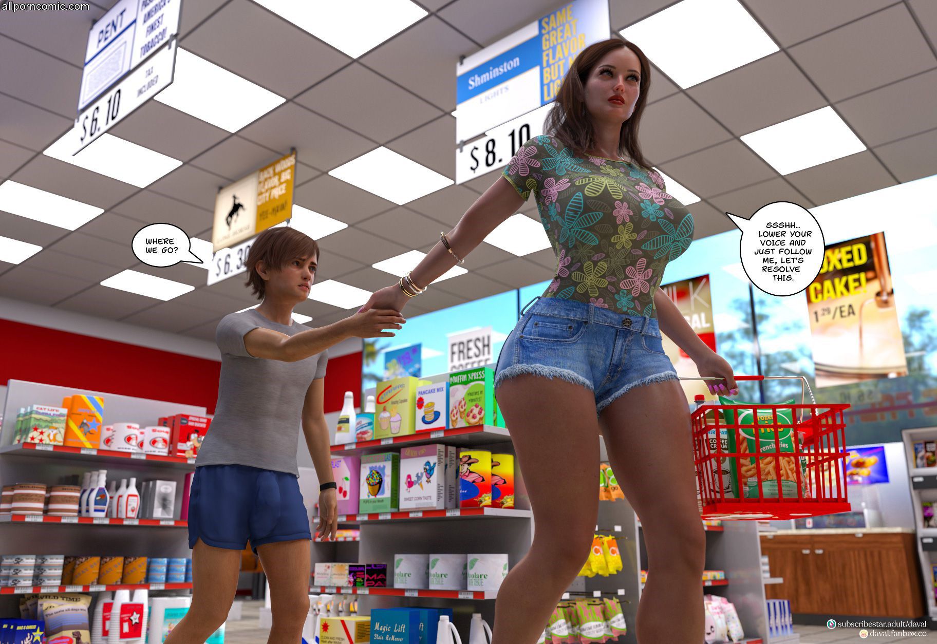 Satisfying Needs 3 - Daval3D page 77 hentai porn comic manga doujin